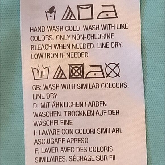 Issac Mizrahi Live! Turquoise Lace Short Sleeve Pullover Stretch Dress Size S - Picture 9 of 10